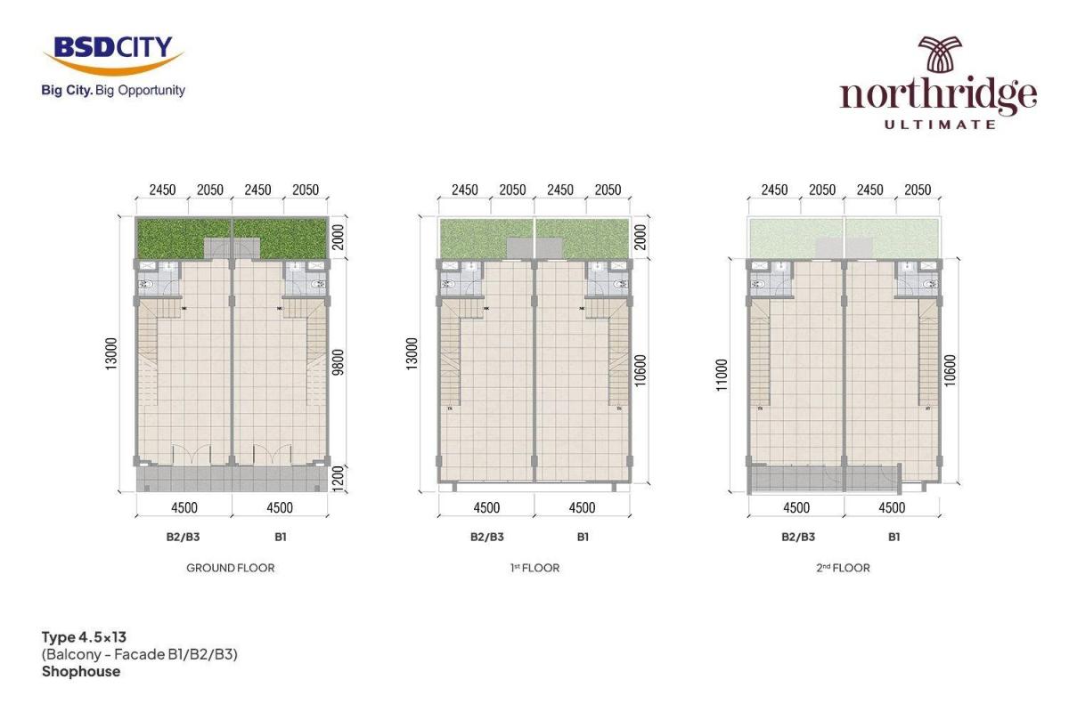 Northridge Ultimate Shophouse Type Balcony